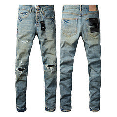 High Street Jeans Black Slim Fit Stretch Skinny Men