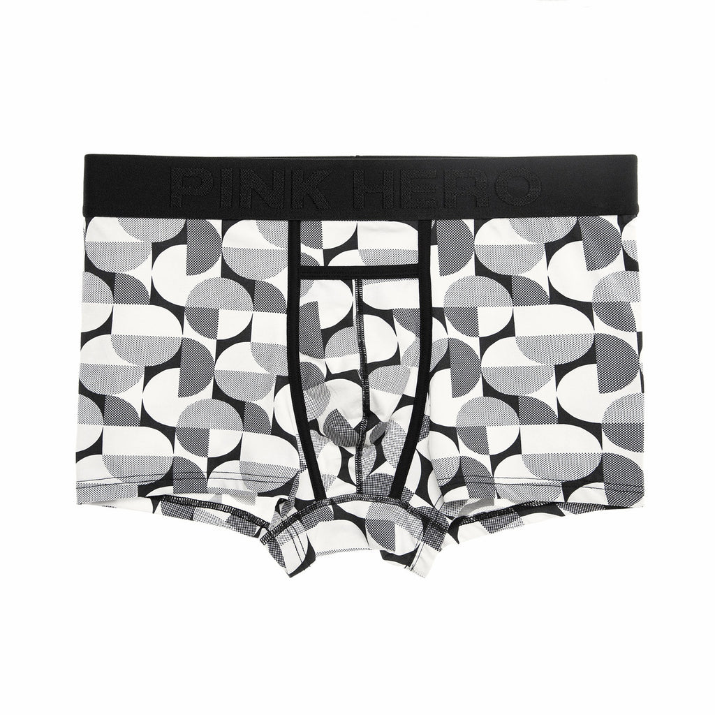 Men's Pocket Underwear Boxer Pure Cotton Digital Printing Soft And Colorfast