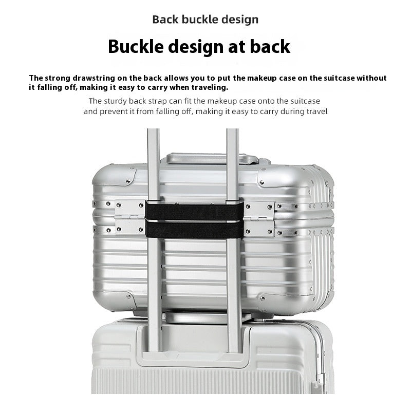 Suitcase Full Aluminum Alloy Password Lock Suitcase