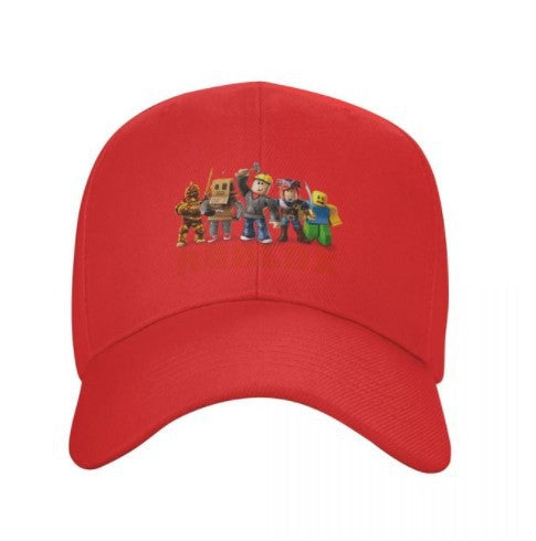 Summer printed baseball sports casual duckbill cap