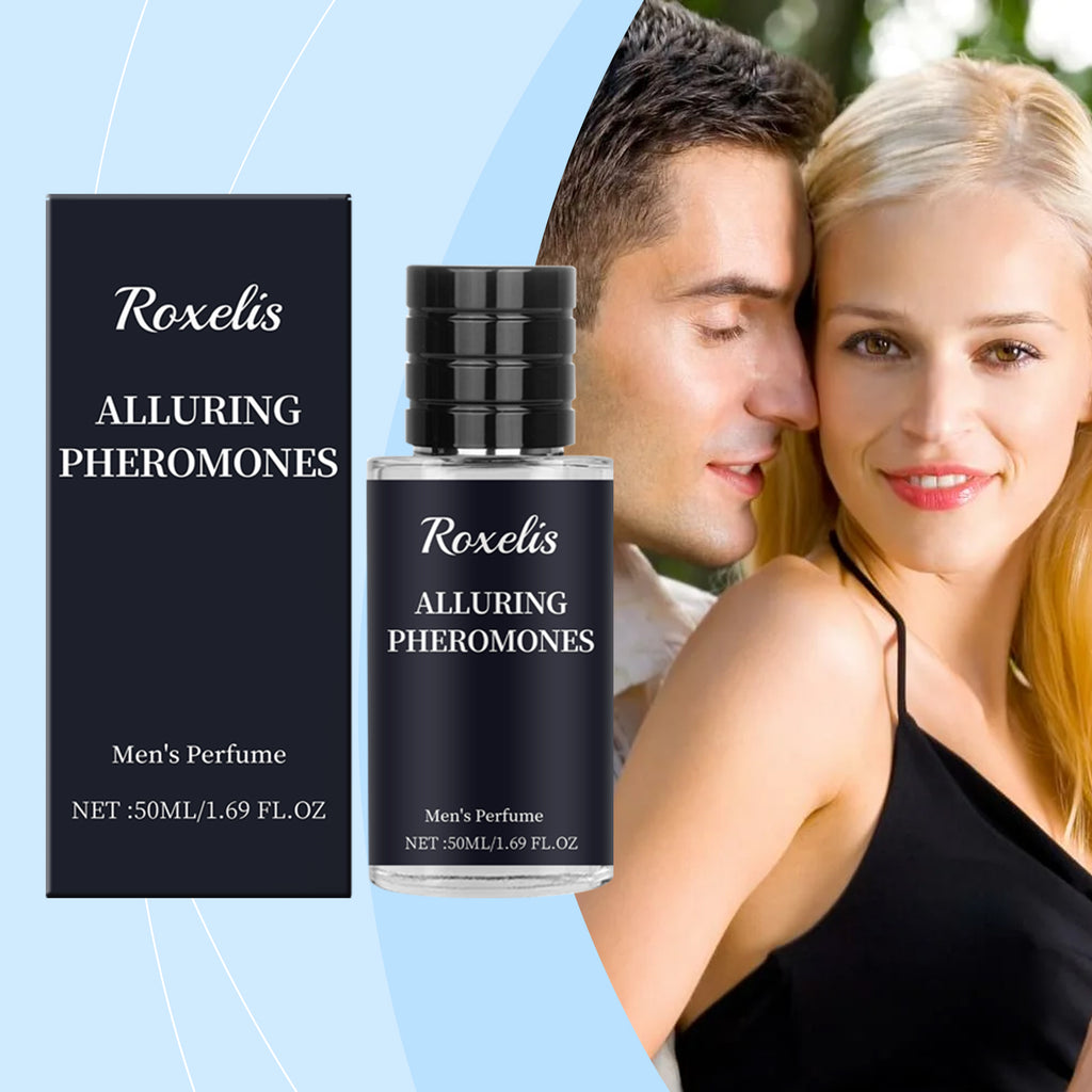 Roxelis Personality Men's Perfume Bergamot, Fragrance Stay Fragrance Lasting Release Male Charm Couple Dating Atmosphere Perfume