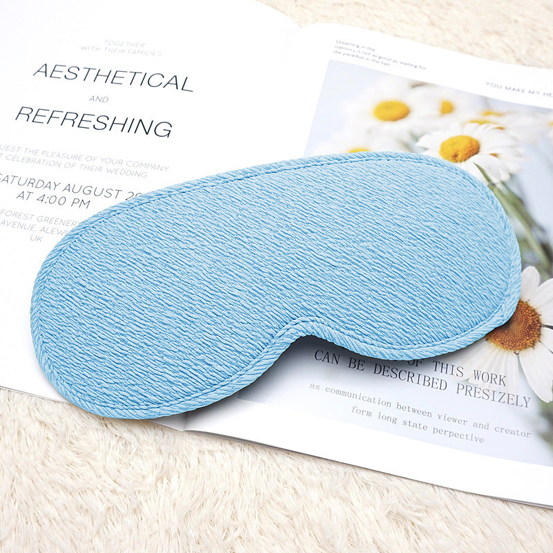 3D blackout eye mask integrated 3D nasal wing breathable elastic band adjustment