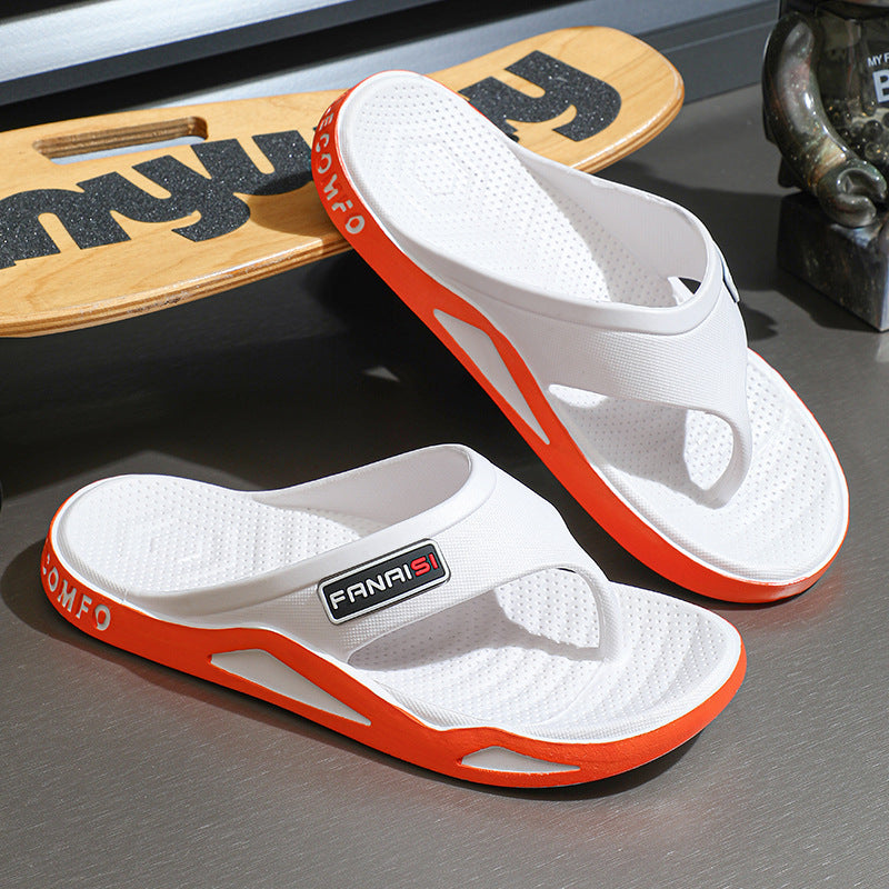 Men's Wear-resistant Casual Outdoor Wear Slippers For Summer Soft Back Thick Back Fashion Flip-flop