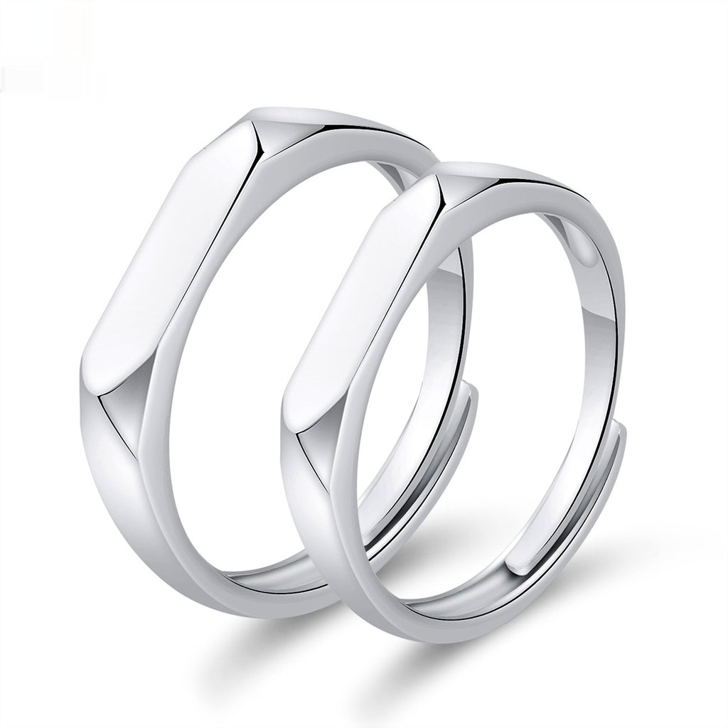 Moissanite Engagement Couple Couple Rings