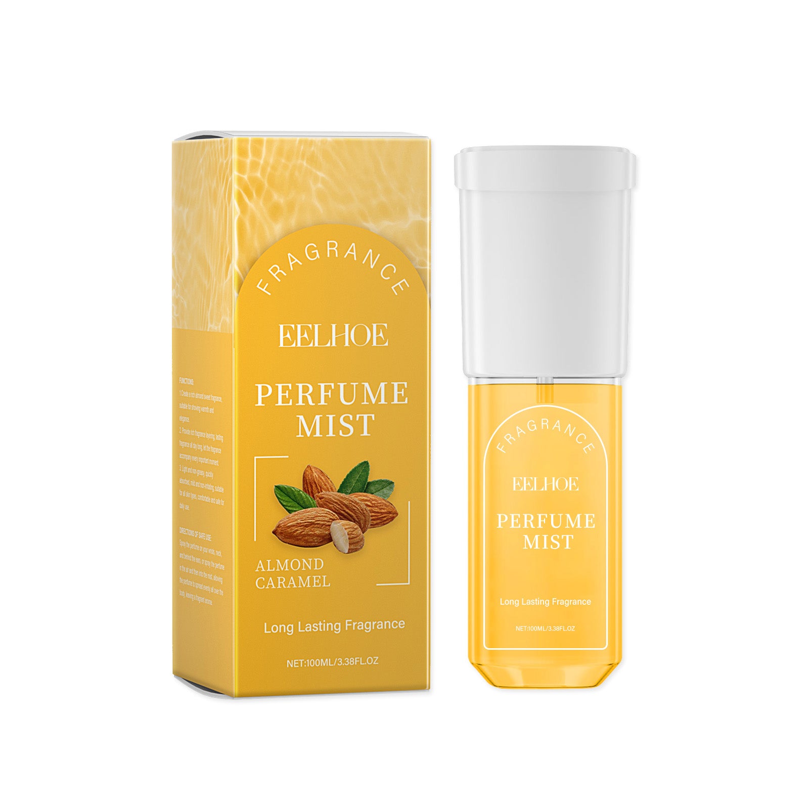 EELHOE Almond Caramel Body Perfume Spray