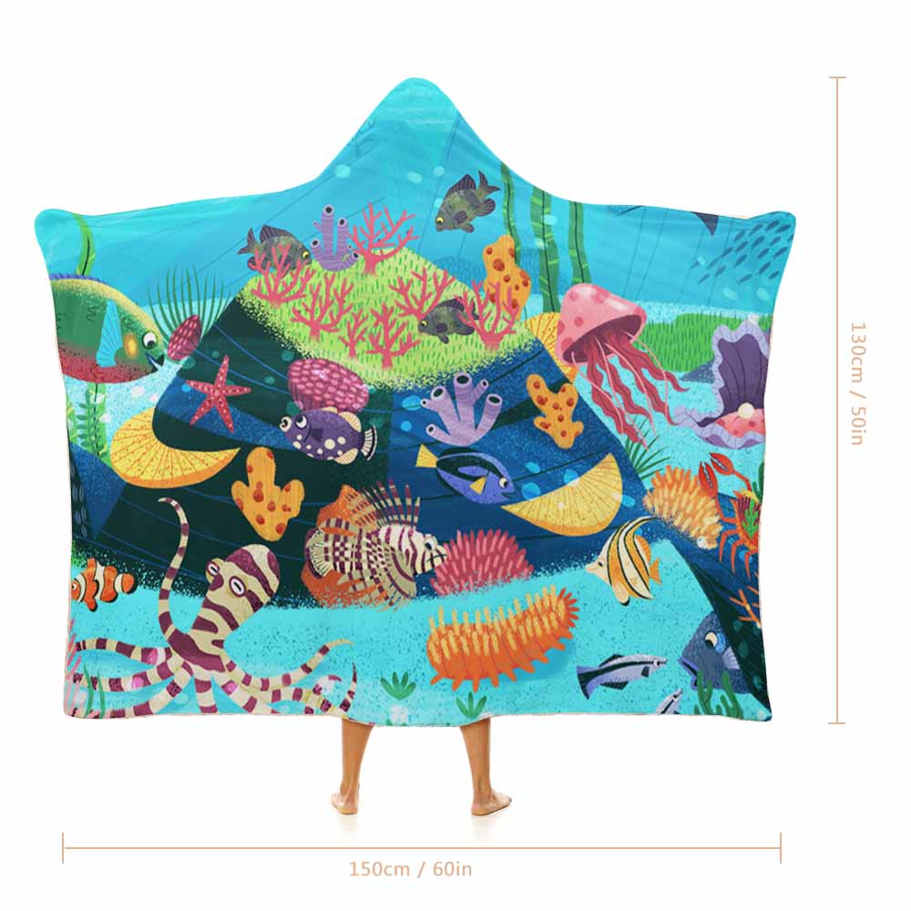 New Cloak Hooded Blanket