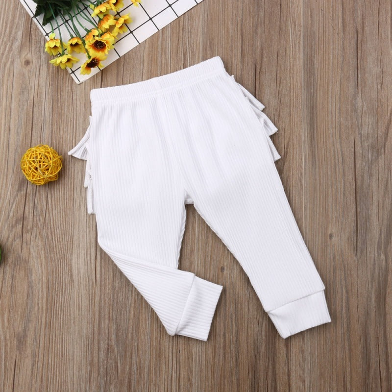 Girls' Lace Pants Outer Leggings