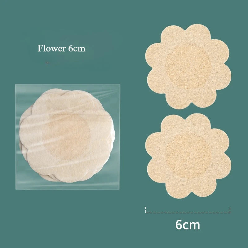 Nipple Covers for Women Bump Proof Exposure Proof Disposable Adhesive Nipple Pasties Stickers Women Lingerie Accessories