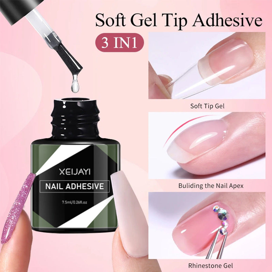 Nail Art Adhesive Nail Tip Gel