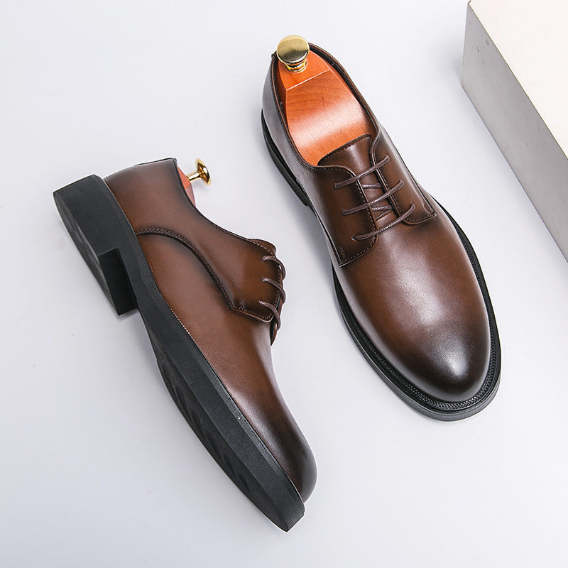 Men's British-style Korean-style Business Leather Shoes