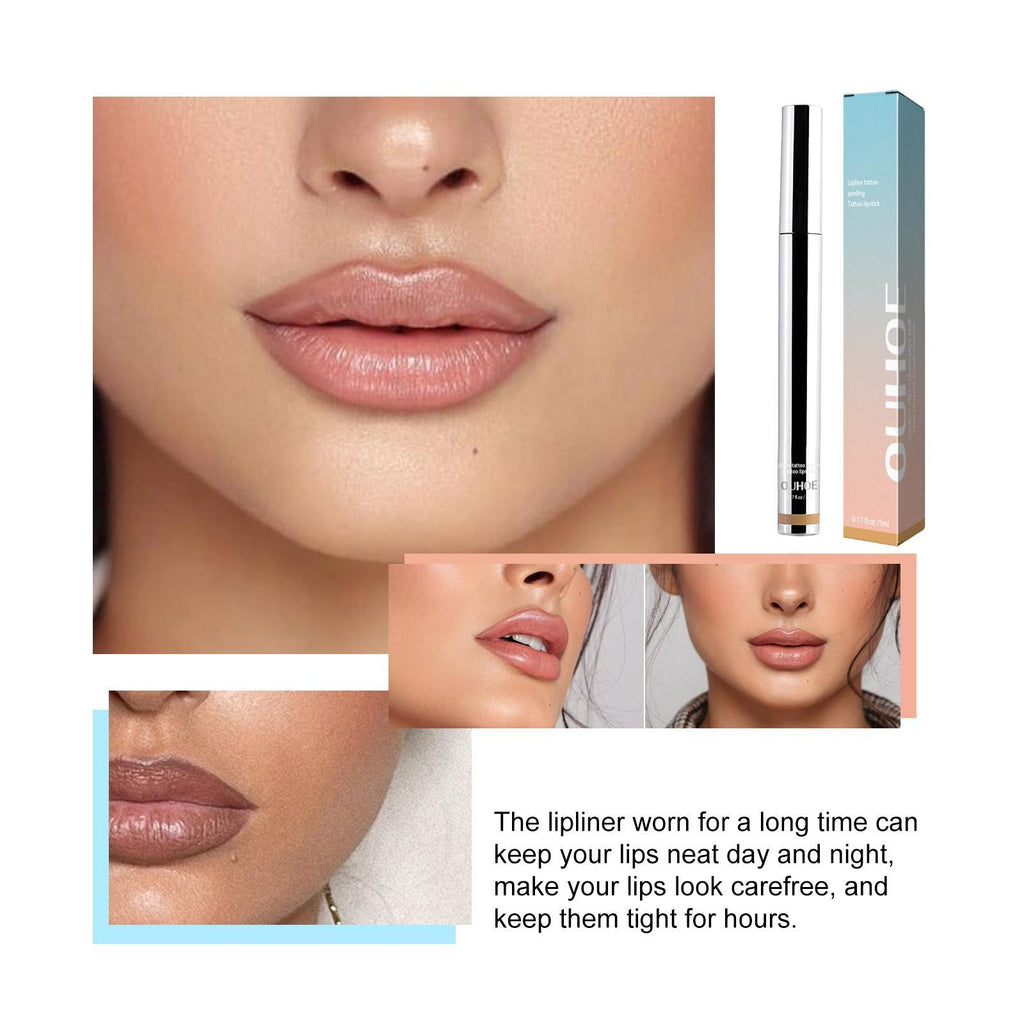 Ouhoufeng Lip Line Natural Lip Color Anti-peeling Lip Primer