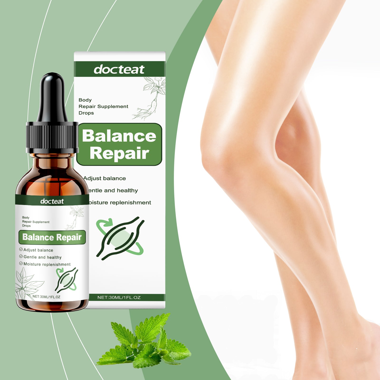 Docteat Body Care Drops Body Leg Muscle Care Gentle Care Body Care Supplement Drops