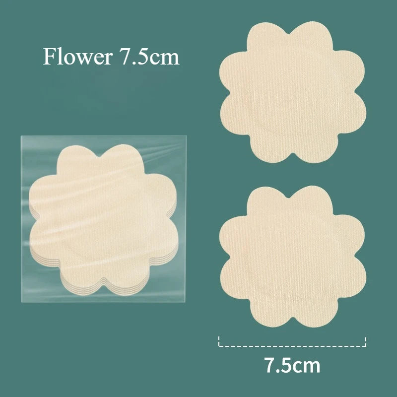 Nipple Covers for Women Bump Proof Exposure Proof Disposable Adhesive Nipple Pasties Stickers Women Lingerie Accessories