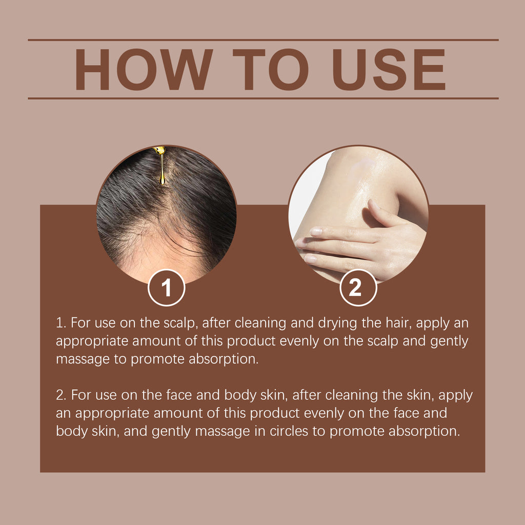 WoodSleep Skin Care Castor Oil Hydrating Repair Hydrating Nourishing Hair Follicle Care Soft Multi-Effect Essence