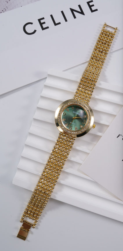 Women's Steel Belt Quartz Sports Watch