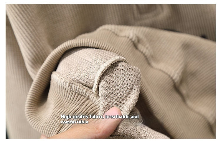 Boys' Minimalist Printed Hoodie And Pants Set