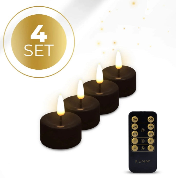 S4 LED Tealight Candles
