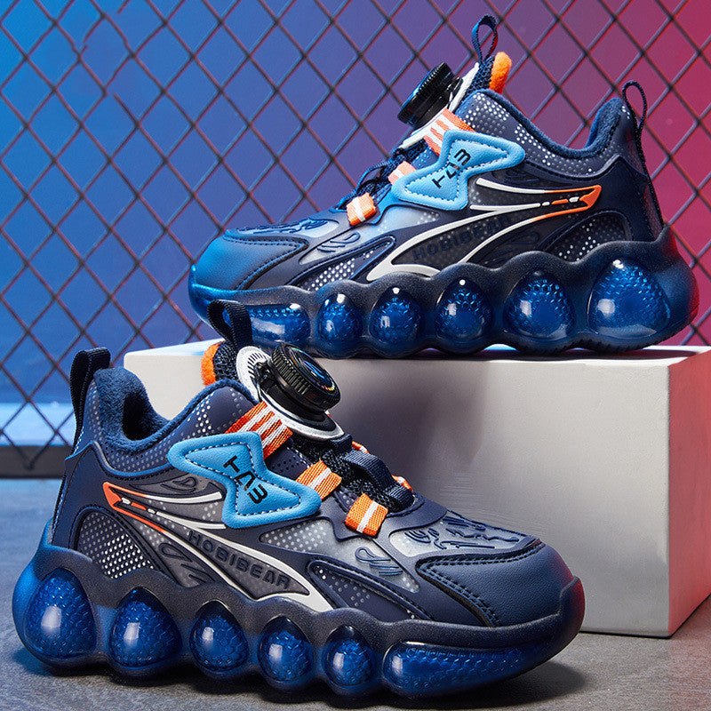 Boys' Sneakers Girls' Daddy Shoes Knob Button