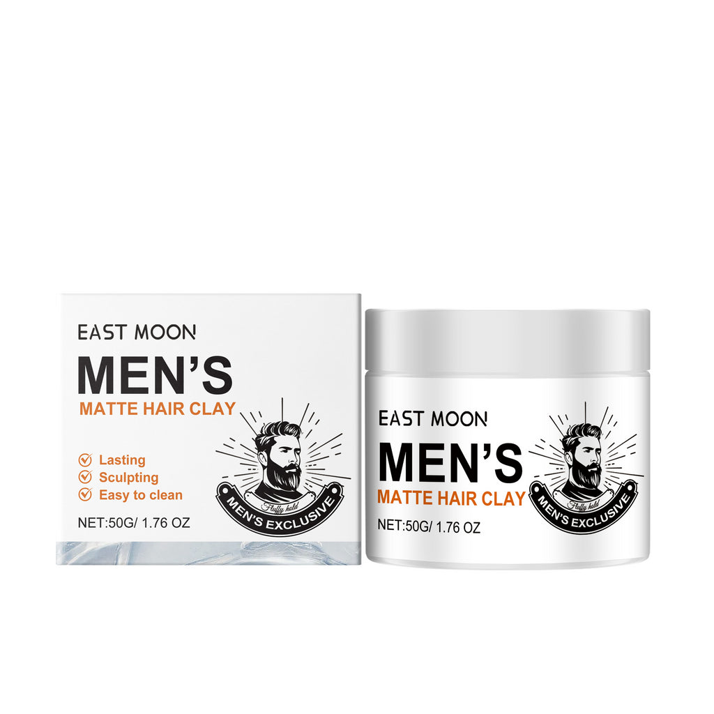 East Moon Matte Fluffy Wax Styling Long Lasting Hair Natural Styling Fresh Soft Wax Hair