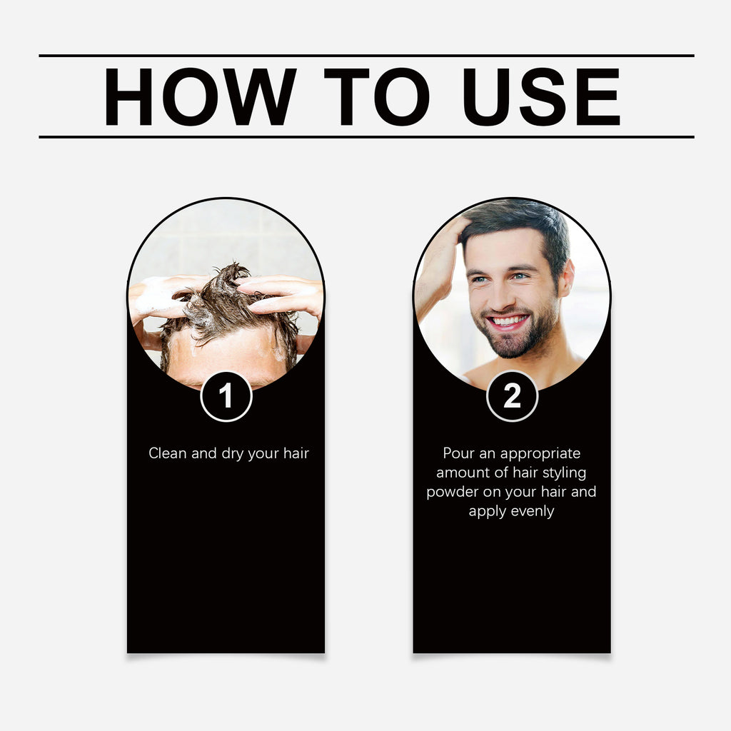 East Moon Hair Natural Powder Curly Hair Fluffy Styling Smooth Frizz Natural Gloss Is Not Greasy