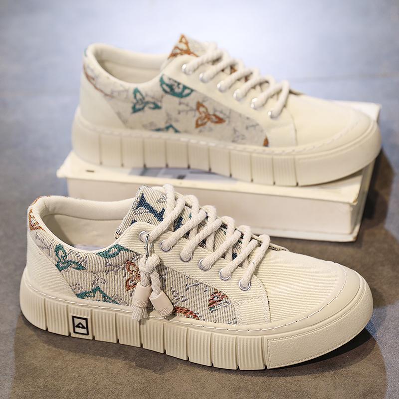 Trendy Wild Four Seasons Canvas Sneakers
