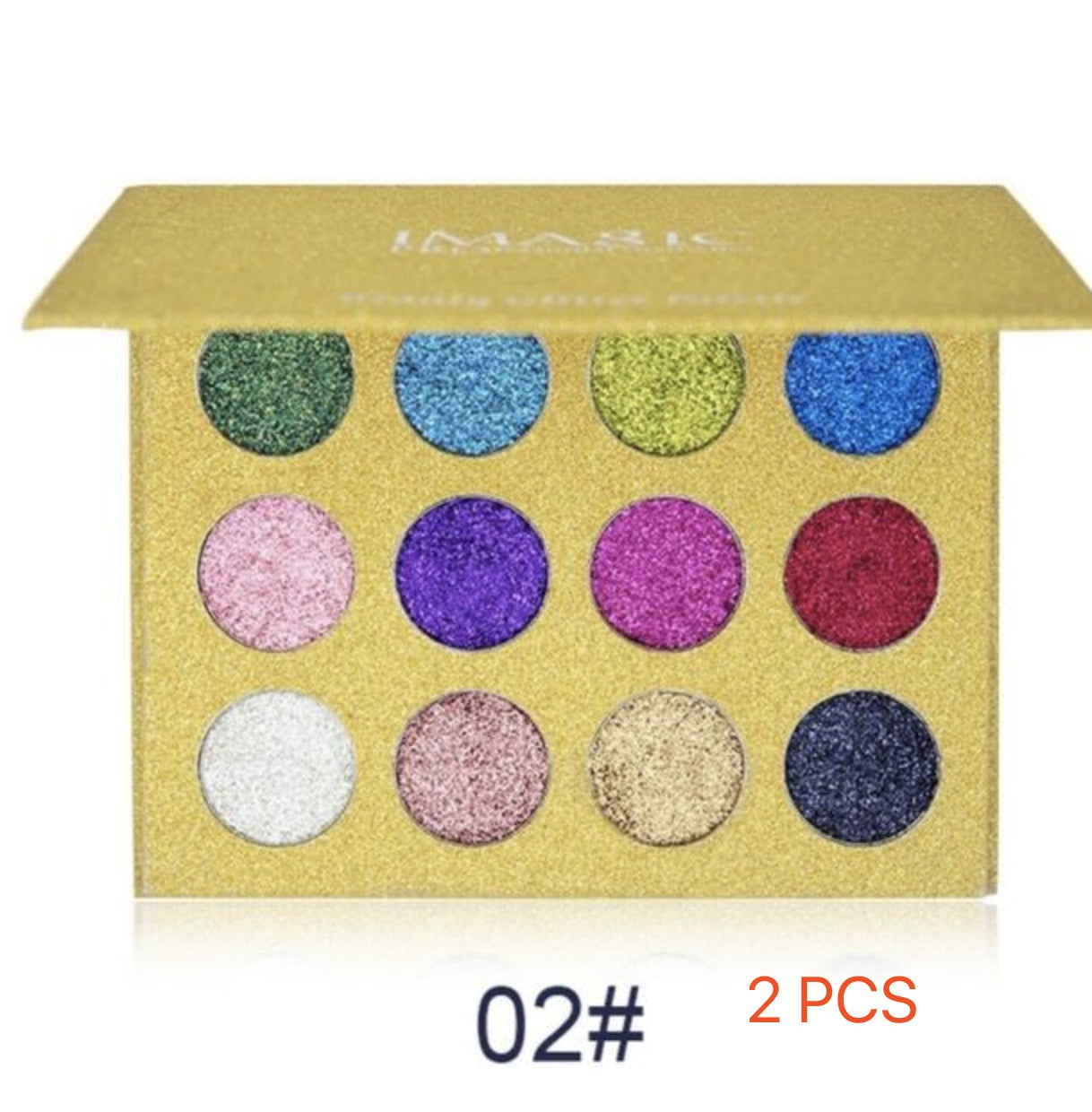 12 colours eyeshadow
