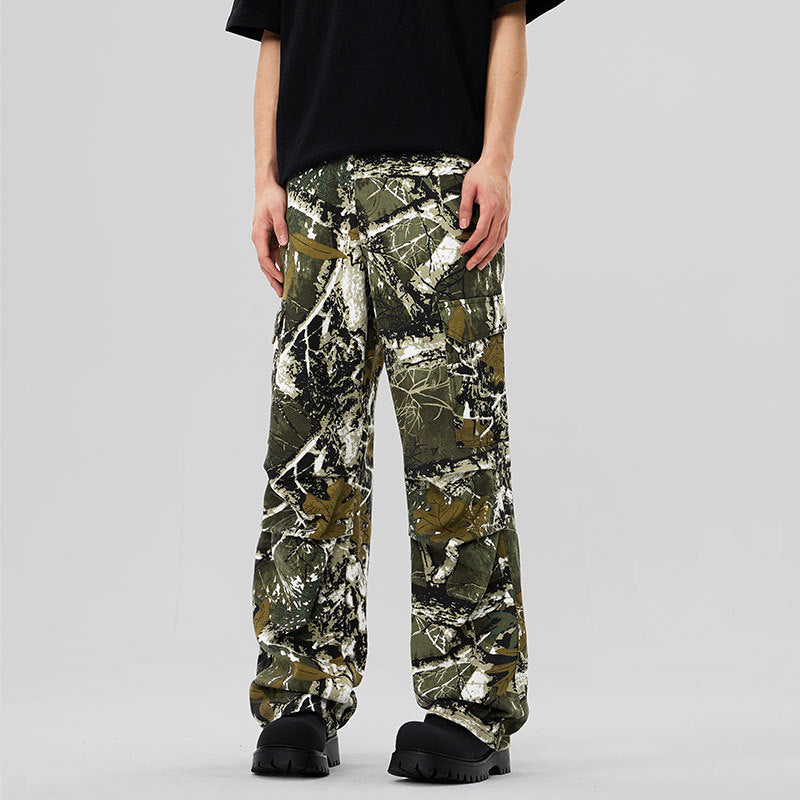 New American Camouflage Cargo Pants Men