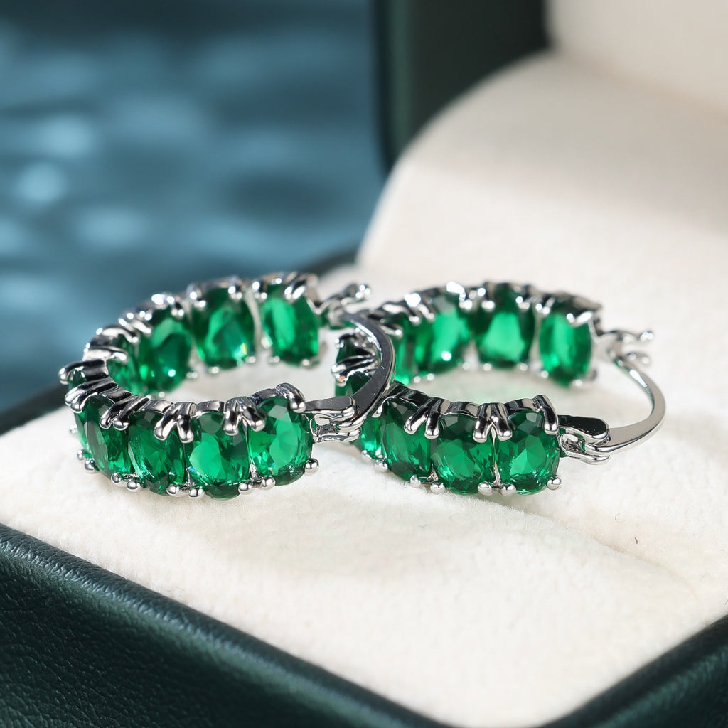 Egg-shaped Generous Earrings Ear Clip Women