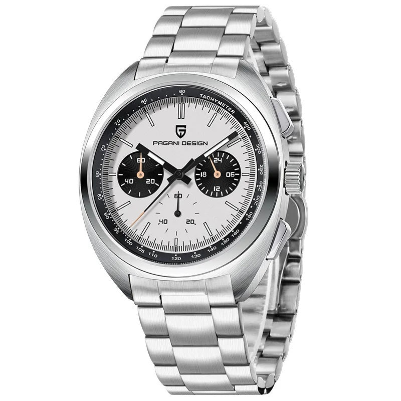 Men's Multifunctional Timing Luminous Quartz Watch