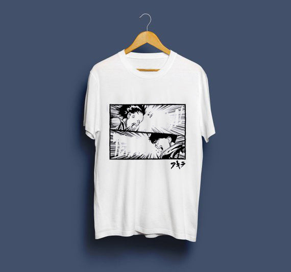 Neo Tokyo Awesome Guys T Shirt Man New Akira The Capsule T-Shirt Japan Anime Custom Tee Company T-shirts For Men