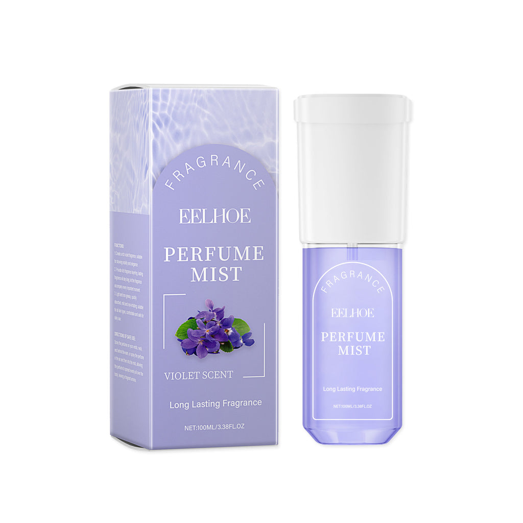 EELHOE Violet Flower Body Perfume Spray, Fresh And Pleasant Natural Fragrance Light Gentle Charming Fragrance