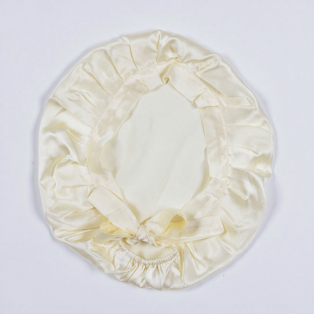 Bath cap silk headscarf cap women's hair care cap