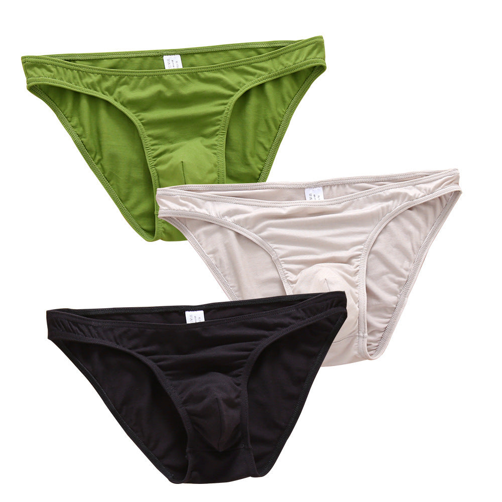 Men's Pure Cotton Briefs 3D Breathable Sweat Absorbing
