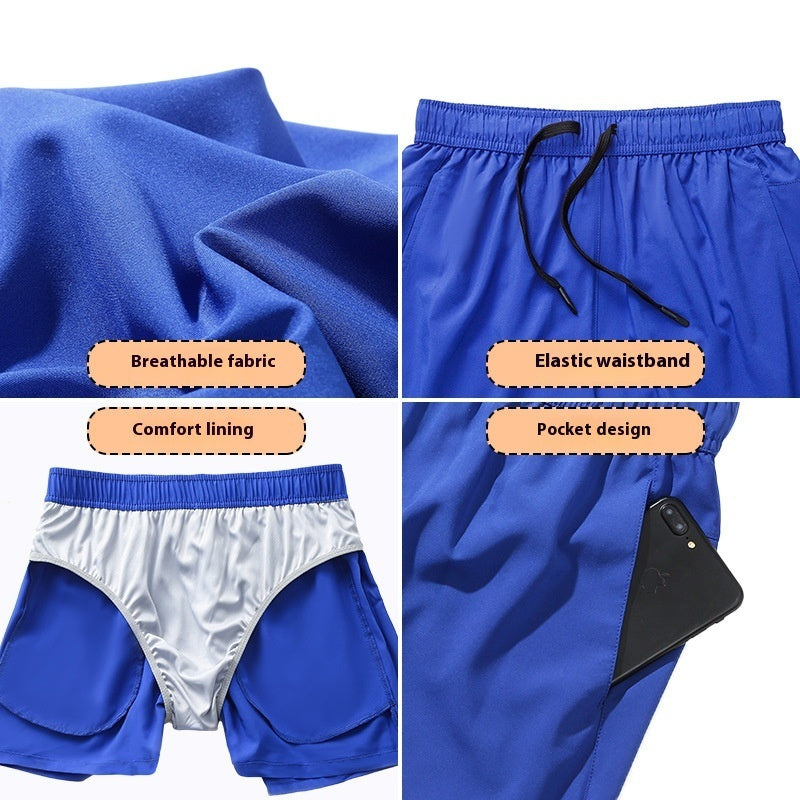 Fitness Shorts Loose Casual Thin Shorts