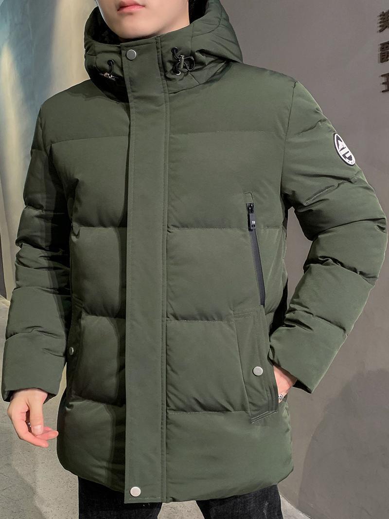 Men's Winter Down Cotton Jacket Youth Thickened