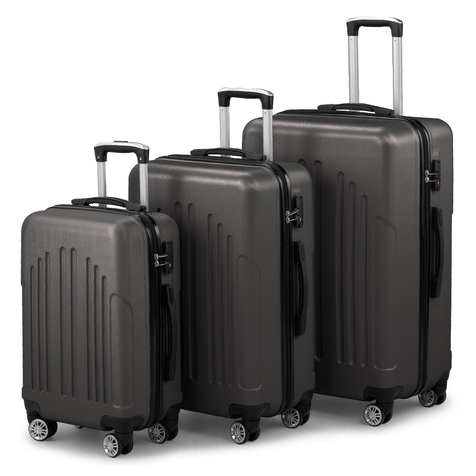 Three In One ABS PC Suitcase 20in 24in 28in Suitcase