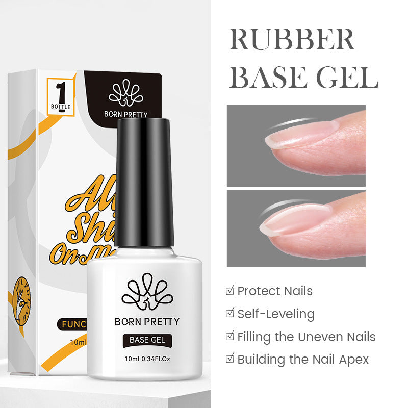 Nail Art Polish Gel Construction Base Gel Plated Crystal