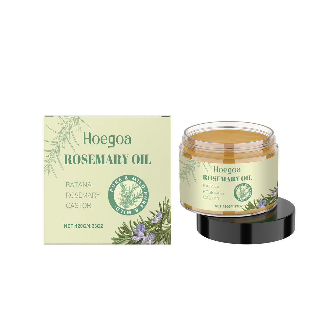 Hoegoa Rosemary Hair Balm Gently Pamper And Nourish Scalp, Repair Dry And Irritated Hair With Rosemary Balm