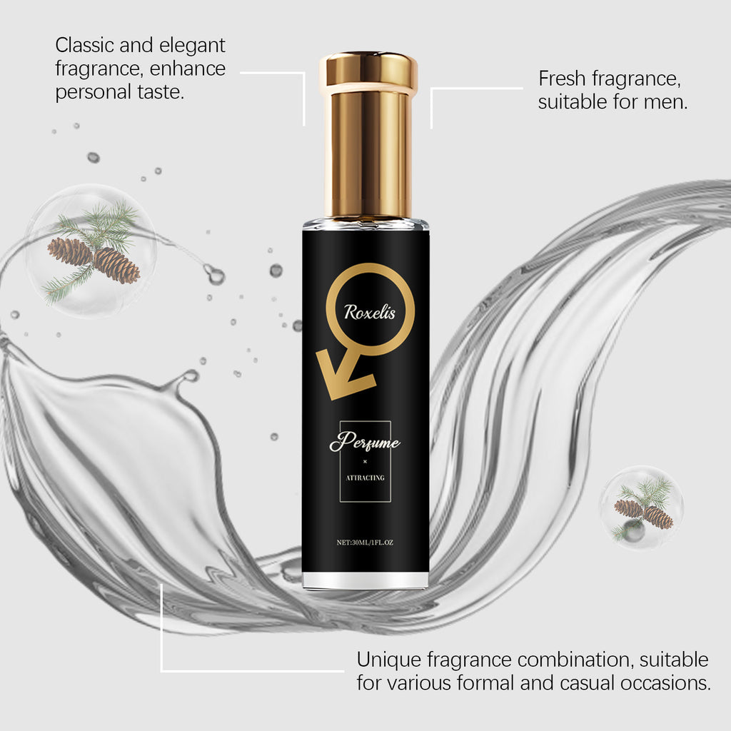 Roxelis Cedar Men's Perfume Natural Fresh Fragrance Lasting Fragrance Carry A Date Everyday Men's Perfume