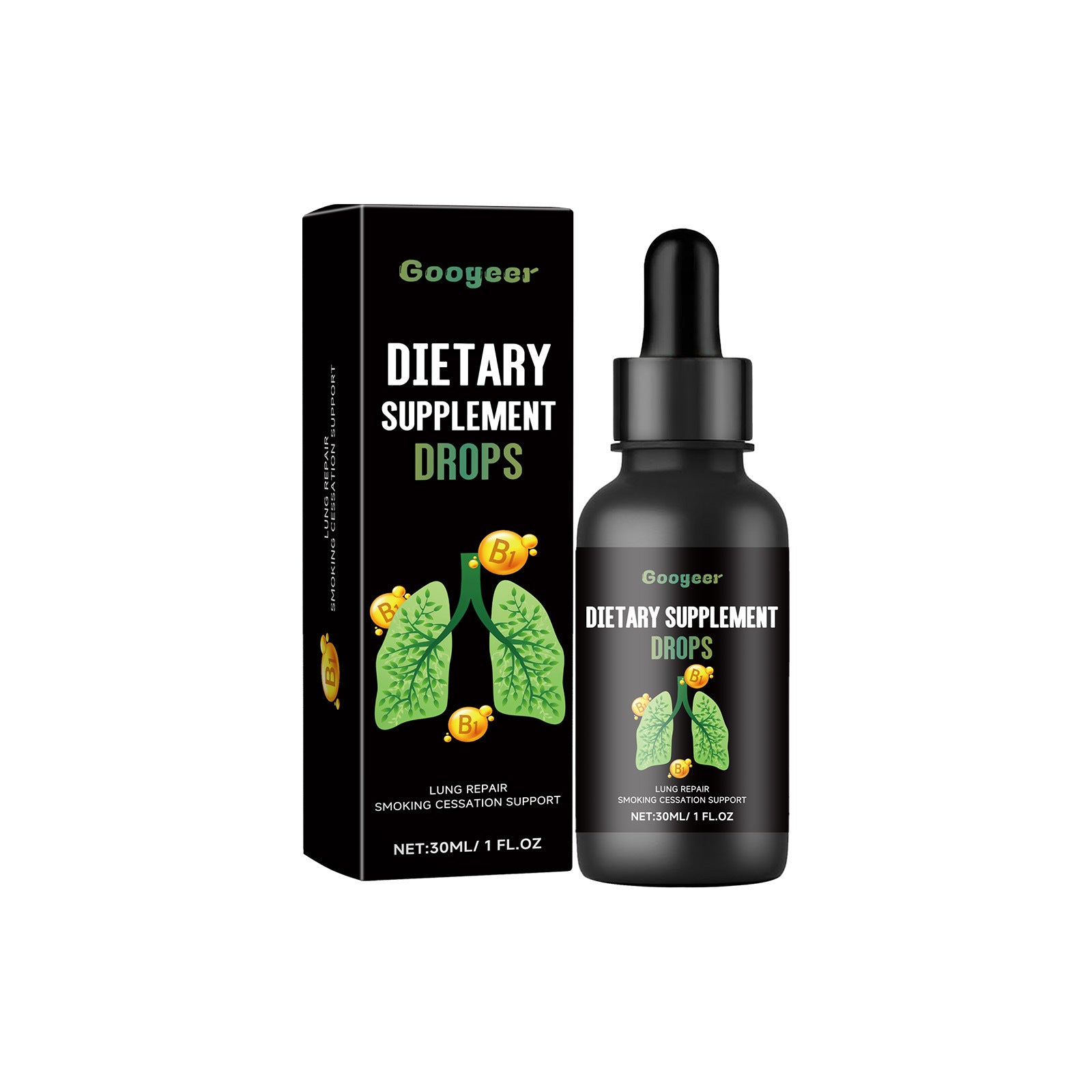 Googeer Lung Clearing Drops, Dietary Supplements Lower Body Treatments