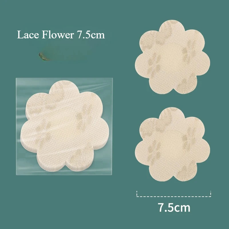 Nipple Covers for Women Bump Proof Exposure Proof Disposable Adhesive Nipple Pasties Stickers Women Lingerie Accessories