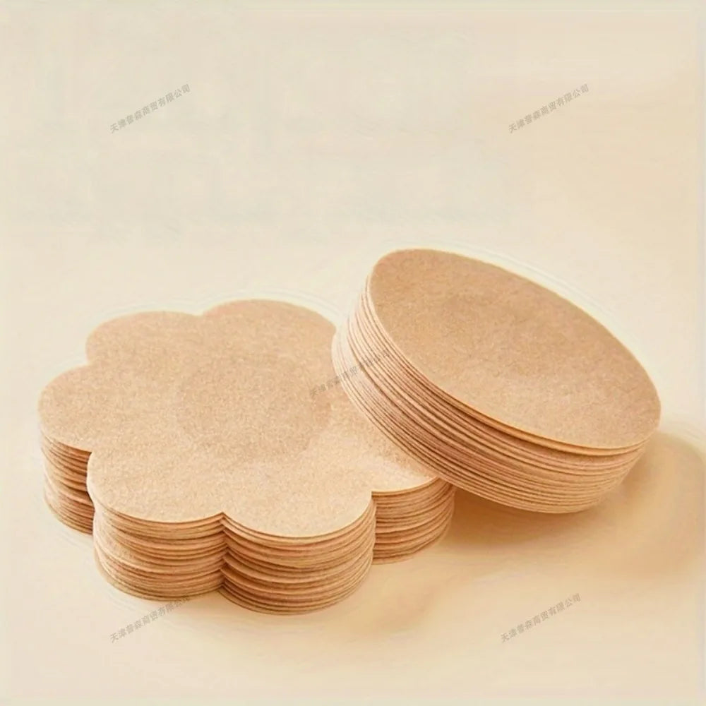 Nipple Covers for Women Bump Proof Exposure Proof Disposable Adhesive Nipple Pasties Stickers Women Lingerie Accessories