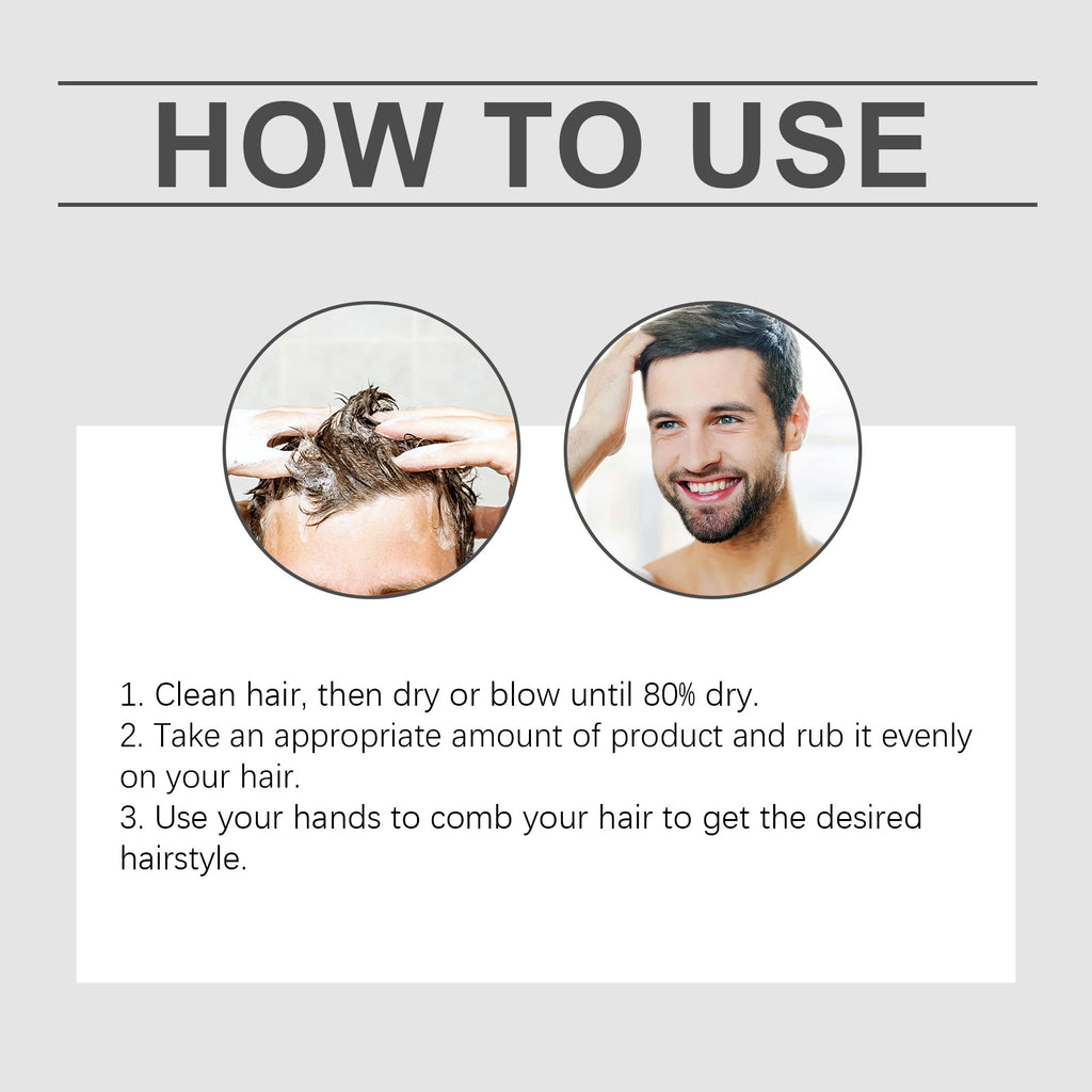 East Moon Matte Fluffy Wax Styling Long Lasting Hair Natural Styling Fresh Soft Wax Hair