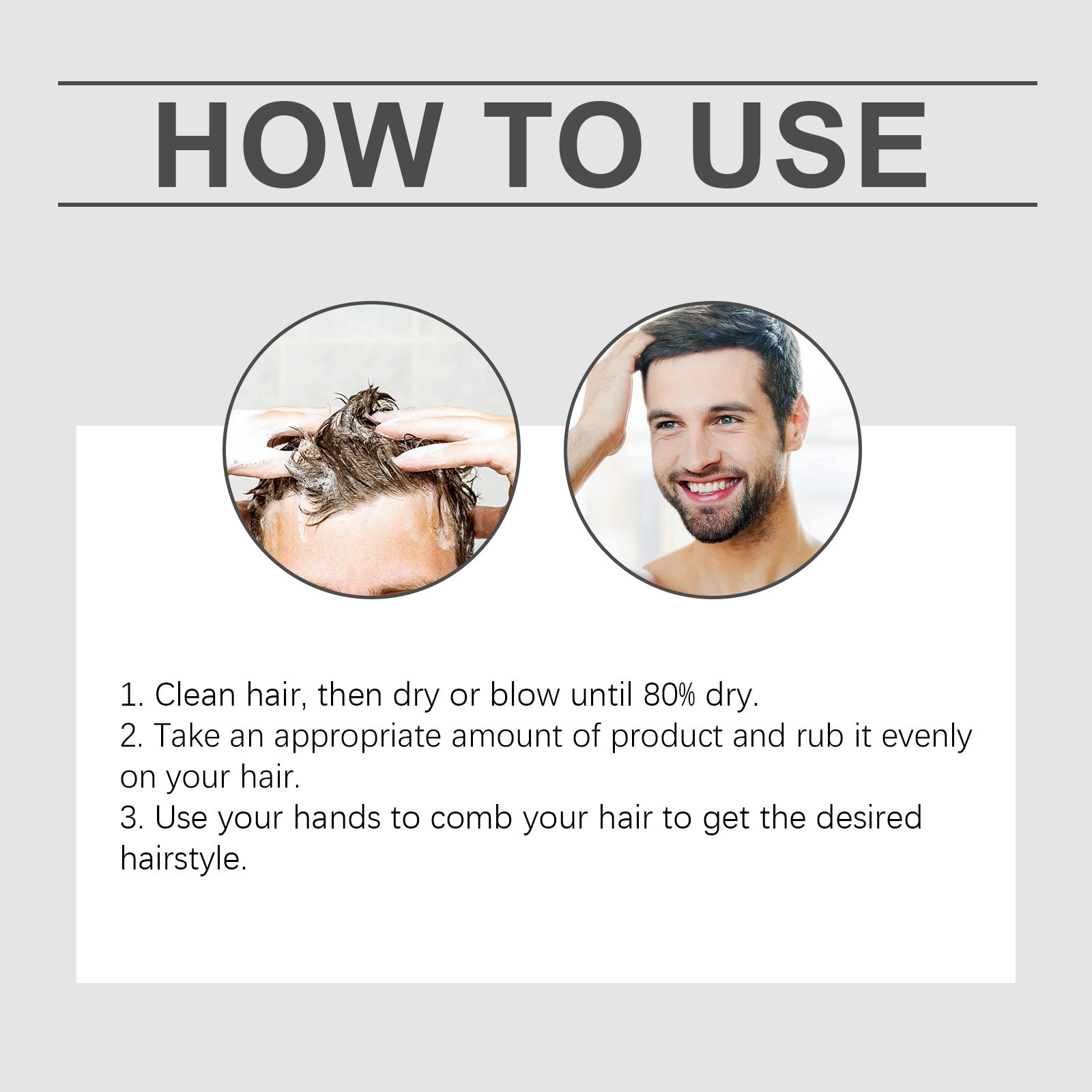 East Moon Matte Fluffy Wax Styling Long Lasting Hair Natural Styling Fresh Soft Wax Hair