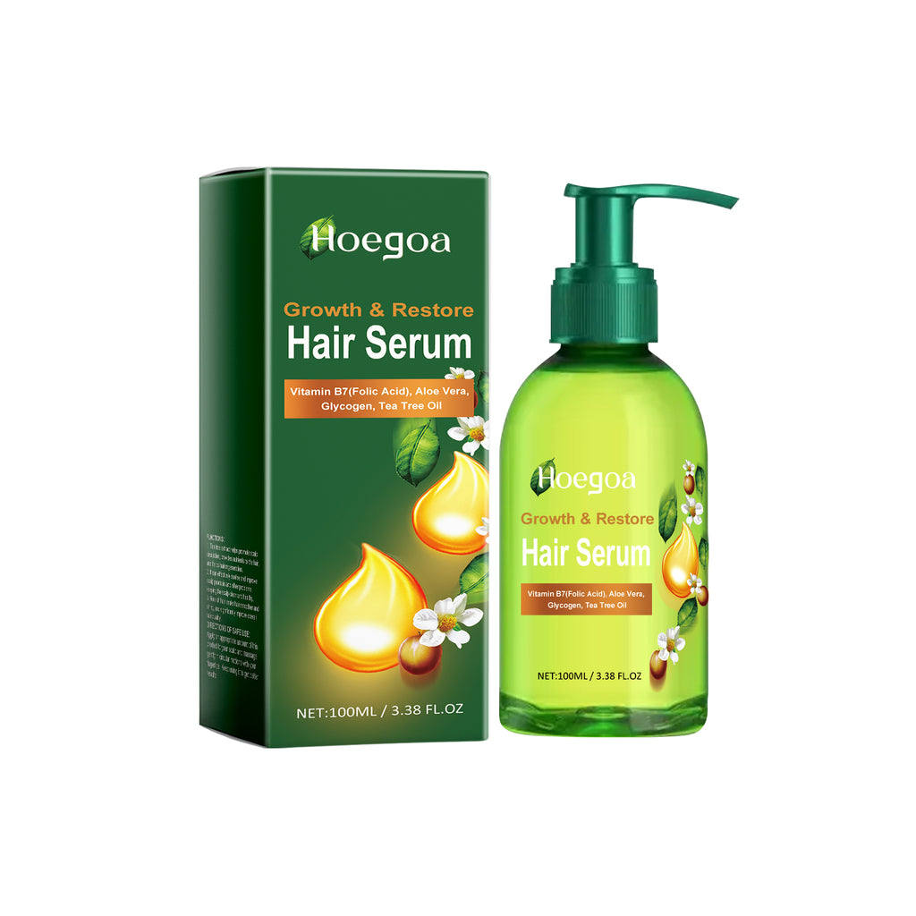 Hoegoa Hair Care Tea Tree Essential Oil Nourishes Hair Repair Dry Split Ends Dry Dry Leave-In Pure Tea Essential Oil