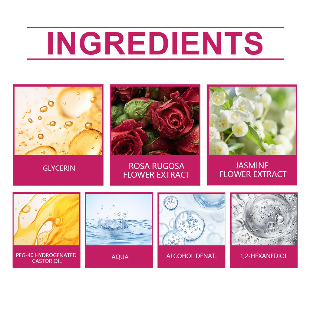 Roxelis Ladies' Roll-On Perfume, Niche Fresh Unique Fragrance Confident Charm Elegant Temperament To Enhance The Ball Perfume