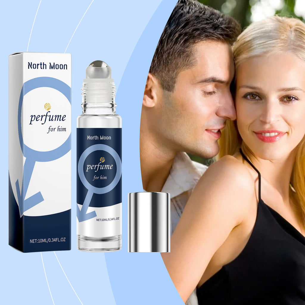 North Moon The Men's Charm Roll-On Fragrance, Alluring And The Cologne Scent Exudes Charm, With A Long-Lasting Fragrance