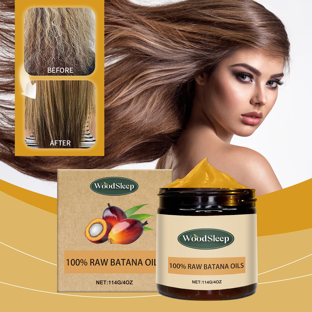WoodSleep Batana Oil Hair Care Cream, Soft, Nourishing And Hydrating Dry Hair Care Cream