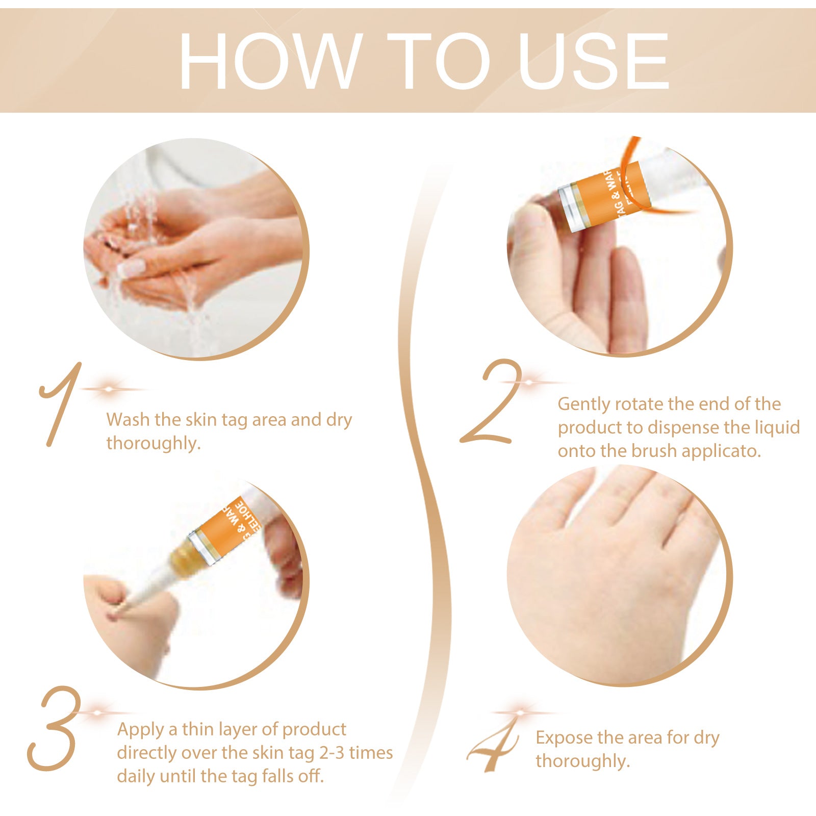 EELHOE Skin Repair Liquid Pen (1 Piece) Gently Repairs And Smooths Body Skin, Neck And Face Skin Care Pen