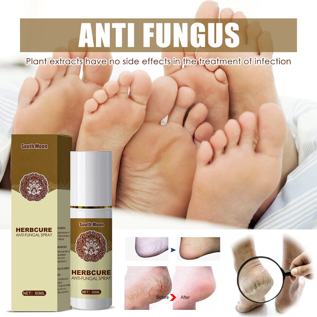 South Moon Herbal Foot Spray Moisturizes And Hydrates Foot Skin And Prevents Dry And Cracked Skin